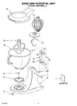 Diagram for 04 - Base And Pedestal Unit, Optional Parts
