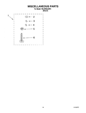 Diagram for 7MLSR8523MT0