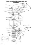 Diagram for 02 - Case, Gearing And Planetary Unit