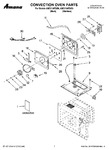 Diagram for 01 - Convection Oven Parts