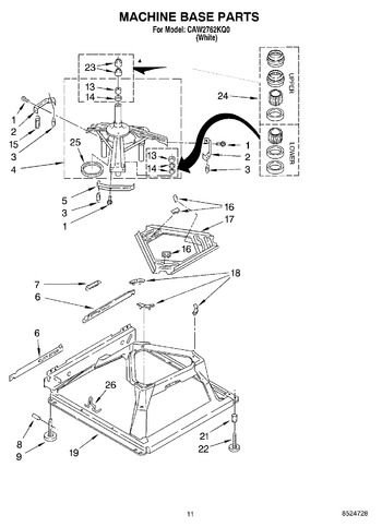 Diagram for CAW2762KQ0