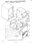 Diagram for 02 - Cabinet, Liner And Door Components,