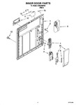 Diagram for 02 - Inner Door Parts