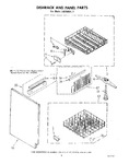 Diagram for 06 - Dishrack And Panel