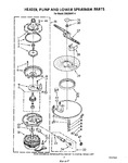 Diagram for 05 - Heater, Pump And Lower Sprayarm