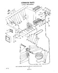 Diagram for 12 - Ice Maker , Parts Not Illustrated