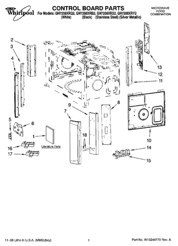 Diagram for GH7208XRS2
