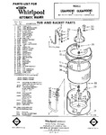 Diagram for 01 - Tub And Basket