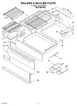 Diagram for 05 - Drawer And Broiler