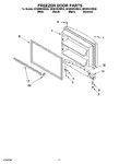 Diagram for 06 - Freezer Door Parts, Optional Parts