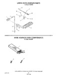 Diagram for 08 - Upper Oven Burner/wire Harness & Comp