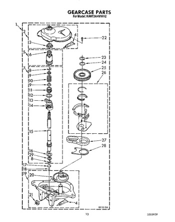 Diagram for KAWE564WWH2