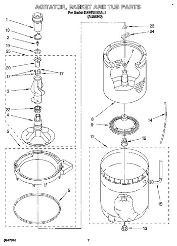 Diagram for KAWE678BAL1