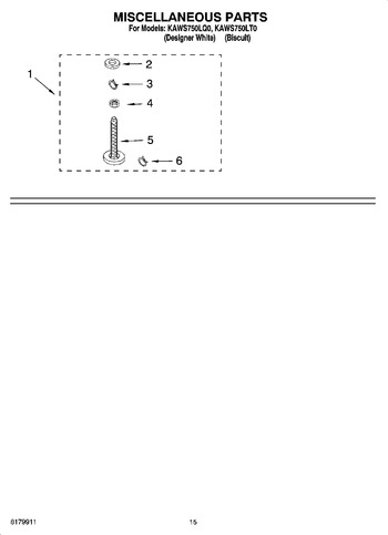 Diagram for KAWS750LT0