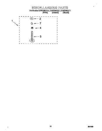 Diagram for KAWS850GT1