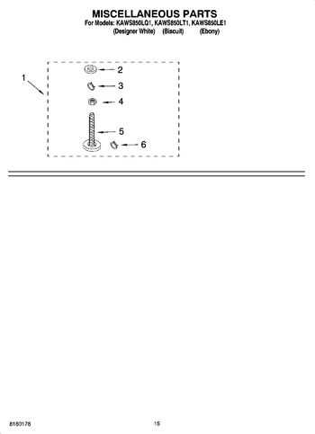 Diagram for KAWS850LE1