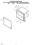 Diagram for 08 - Freezer Door Parts, Optional Parts