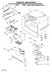 Diagram for 02 - Freezer Liner Parts
