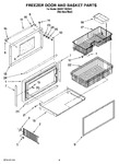 Diagram for 06 - Freezer Door And Basket Parts