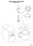 Diagram for 01 - Carafe And Filter Parts