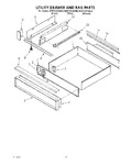 Diagram for 08 - Utility Drawer And Rail