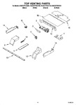 Diagram for 05 - Top Venting Parts, Miscellaneous Parts
