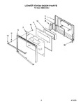 Diagram for 07 - Lower Oven Door
