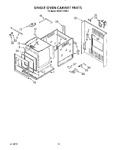 Diagram for 11 - Single Oven Cabinet