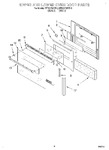 Diagram for 04 - Upper And Lower Oven Door
