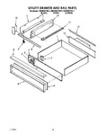 Diagram for 07 - Utility Drawer And Rail