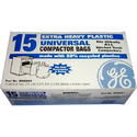 GE 15 Pack - 15" Plastic Trash Compactor Bags