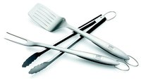 Weber Professional Grade 3pc Stainless Steel BBQ Tool Set