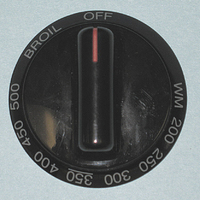 Maytag Range / Oven / Stove Black Thermostat Knob 